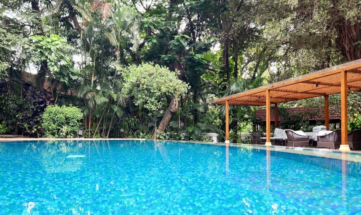 Poolside at a resort included in an MTS holiday package